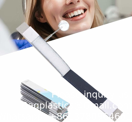 Dentiste Papier articulateur Bandes bleues Produits de laboratoire dentaire Forme droite Papier articulateur dentaire