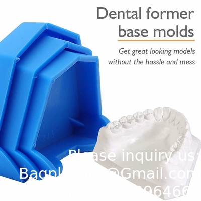 Laboratoire dentaire en silicone utilisant une base de modèle, des plateaux d'impression anciens, des moules de base, des traitements oraux, des laboratoires dentaires, divers plateaux
