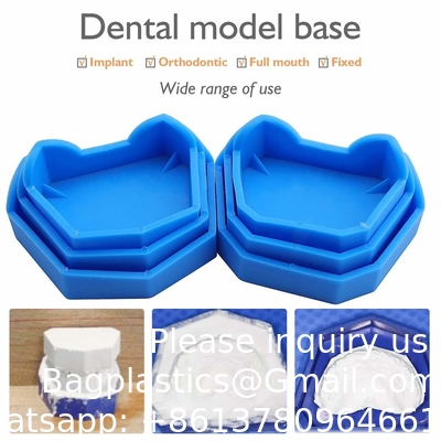 Laboratoire dentaire en silicone utilisant une base de modèle, des plateaux d'impression anciens, des moules de base, des traitements oraux, des laboratoires dentaires, divers plateaux