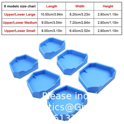 Laboratoire dentaire en silicone utilisant une base de modèle, des plateaux d'impression anciens, des moules de base, des traitements oraux, des laboratoires dentaires, divers plateaux