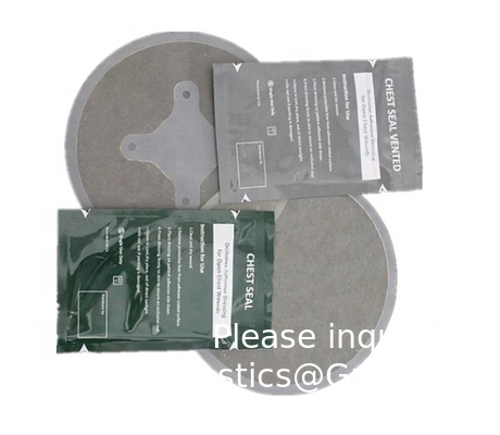 OEM en gros trousse de premiers secours pansement de blessure d'urgence pour ouvrir la plaie thoracique Hydrocolloïde pansement bandage
