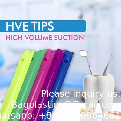 Évacuateur à volume élevé HVE Conseils 1000 HVE Conseils d'aspiration Dentistique Disposable Aspirateur d'évacuation ventilé