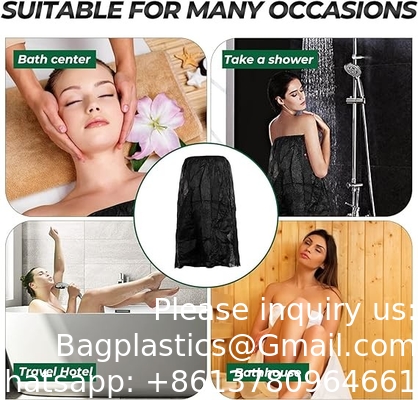Robe de bain réglable Robe respirante pour femmes Salon de beauté, bronzage, tatouage