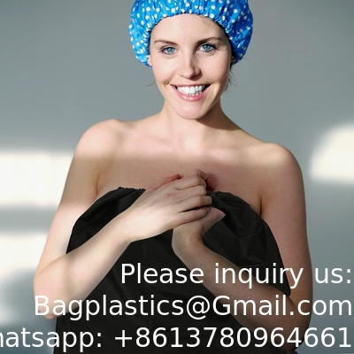 Robe de massage en PP, robe de bain jetable, robe de bain sans bretelles pour le sauna de beauté.