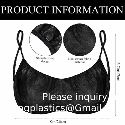 Soutiens-gorge jetable sans bretelles sous-vêtements enveloppés individuellement taille générale pour salon de beauté, SPA, bronzage par spray