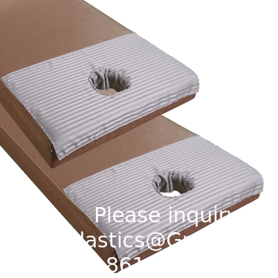 Couverture de tête de table de massage, couverture de table de lit draps avec trou pour le salon SPA, matelas de massage Spa respiratoire