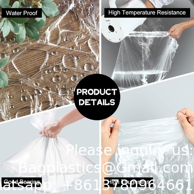 Sacs de bain portable à usage unique Sacs de spa de pédicure en plastique Sacs de bain à usage unique
