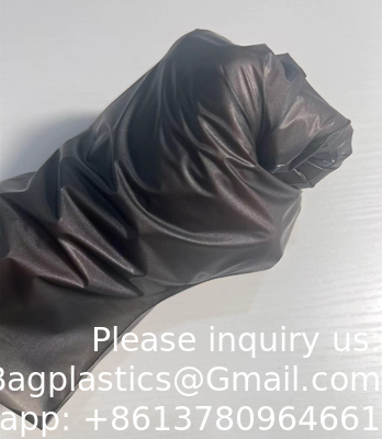 Vente en gros de gants à main jetables pour la préparation alimentaire TPE CPE HDPE Noir Gants en plastique jetables de résistance transparente