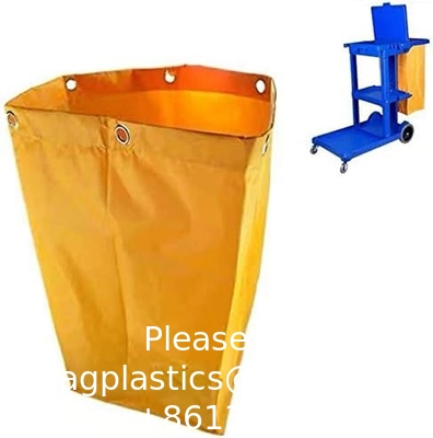 Sac de remplacement pour les chariots de nettoyage, sac de nettoyage pour ménage, sac de nettoyage commercial