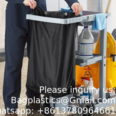 Sac de remplacement pour les chariots de nettoyage, sac de nettoyage pour ménage, sac de nettoyage commercial