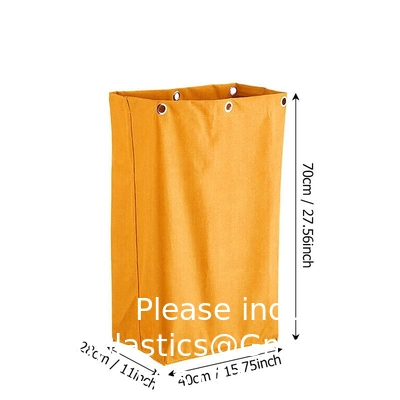 Sac de remplacement pour les chariots de nettoyage, sac de nettoyage pour ménage, sac de nettoyage commercial