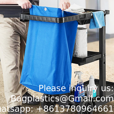 Sac de remplacement pour les chariots de nettoyage, sac de nettoyage pour ménage, sac de nettoyage commercial