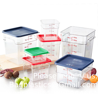 Organisateur de cuisine Entreposage Conteneurs de stockage en plastique pour l'organisation et le stockage du stockage des aliments