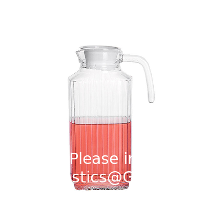 De haute qualité 1800 ml Carafe d'eau Juice de verre Pitcher Jug fournitures de restaurant, fournitures de cuisine, fournitures d'hôtel