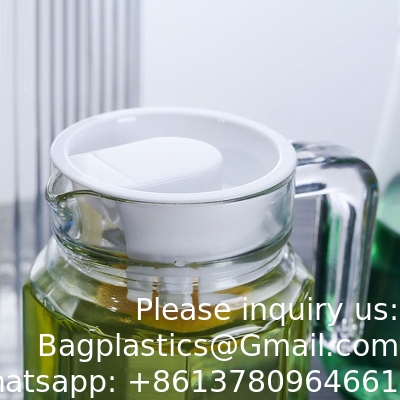 De haute qualité 1800 ml Carafe d'eau Juice de verre Pitcher Jug fournitures de restaurant, fournitures de cuisine, fournitures d'hôtel