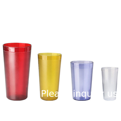 Prix de l'usine Coupe à goûter de haute qualité en vrac Jus de boissons Verres à boire Coupe en plastique réutilisable