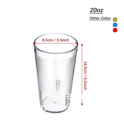 Prix de l'usine Coupe à goûter de haute qualité en vrac Jus de boissons Verres à boire Coupe en plastique réutilisable