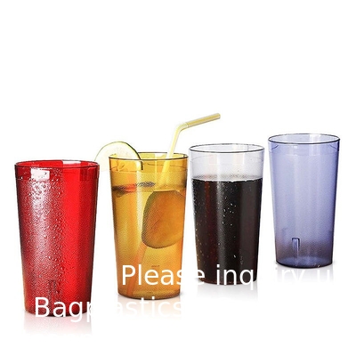 Prix de l'usine Coupe à goûter de haute qualité en vrac Jus de boissons Verres à boire Coupe en plastique réutilisable