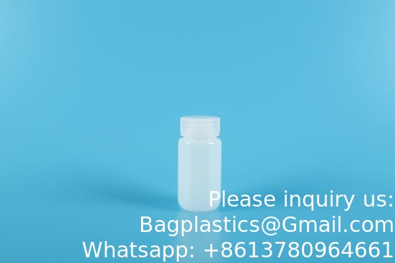 HDPE bouteilles en plastique à large bouche Bouteille d'échantillon de laboratoire Bouteilles de réactif de laboratoire Bouteilles d'étanchéité d'échantillon