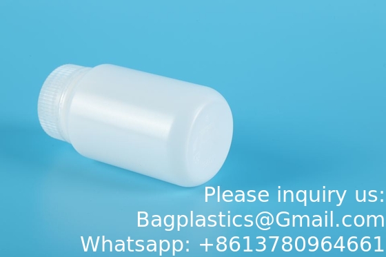 HDPE bouteilles en plastique à large bouche Bouteille d'échantillon de laboratoire Bouteilles de réactif de laboratoire Bouteilles d'étanchéité d'échantillon