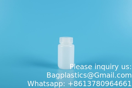 HDPE bouteilles en plastique à large bouche Bouteille d'échantillon de laboratoire Bouteilles de réactif de laboratoire Bouteilles d'étanchéité d'échantillon