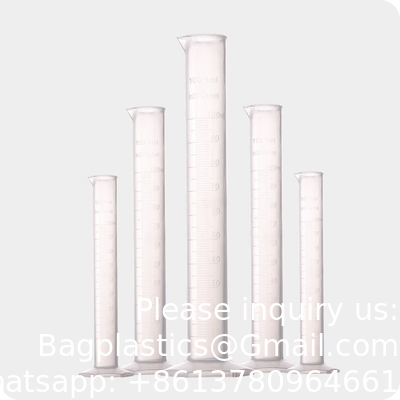 Laboratoire Grand fabricant d'entonnoirs en plastique Entraînements de laboratoire fournitures de soins de santé Entraînements de filtre à large bouche, clairs