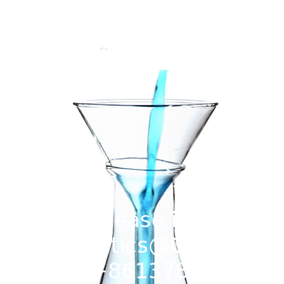 Fonceau en verre à tiges courtes Fonceau de filtre de laboratoire en verre borosilicate, de 120 mm de diamètre et de longueur de tiges