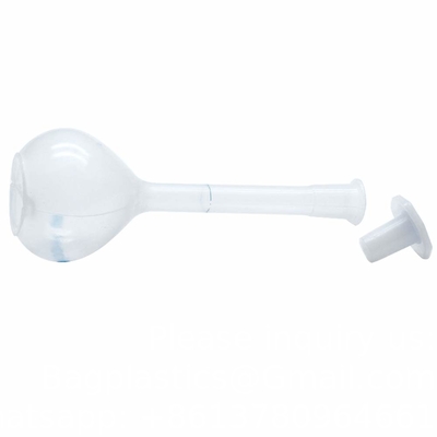 100 ml de flacons de mesure volumétriques en plastique pour laboratoire avec capuchon à capuche étanche à la chaleur pour laboratoire