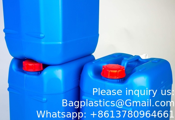 Contenants à tête étroite pour le transport maritime, le transport, le stockage et les déchets; 20L (5 gallons), HDPE, capot de 70 mm, UN 3H1, 1/EA