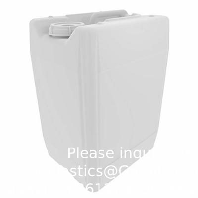 Contenants à tête étroite pour le transport maritime, le transport, le stockage et les déchets; 20L (5 gallons), HDPE, capot de 70 mm, UN 3H1, 1/EA
