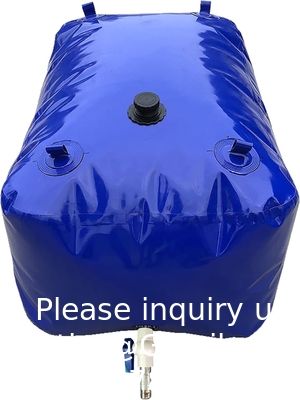 réservoir d'eau conteneur de stockage pliable sac de vésicule valve pour camping RV résistant à la sécheresse de lutte contre les incendies