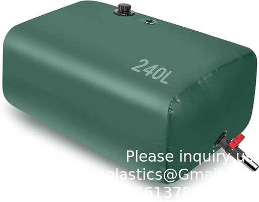 Bouches de stockage d'eau d'urgence - Sac d'eau douce de grande capacité, réservoir pliable pour résister à la sécheresse