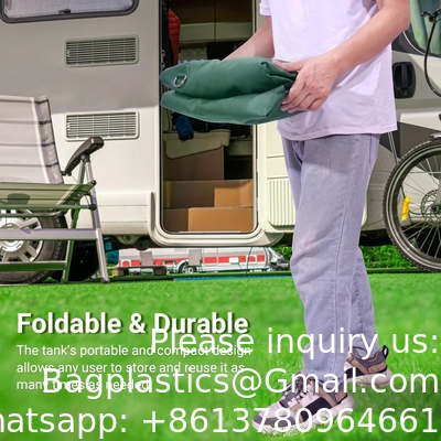Bouches de stockage d'eau d'urgence - Sac d'eau douce de grande capacité, réservoir pliable pour résister à la sécheresse