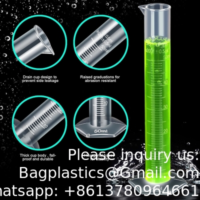 Bouteilles et bols en plastique, bouteilles et bols en plastique 10 ml 25 ml 50 ml 100 ml 250 ml et 5 pièces
