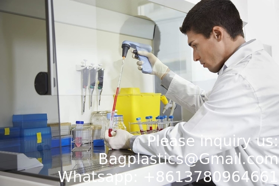 Tubes à centrifugeuse coniques de 15 ml, tubes à essai en plastique stérile avec capuchon à vis, récipient en polypropylène avec gradué