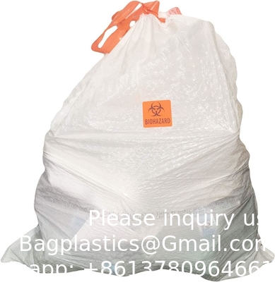 Étiquettes de sécurité de danger biologique 2 x 2 pouces carrés adhésifs autocollants de chapeau dur, étiquettes d'avertissement de danger biologique pour les laboratoires