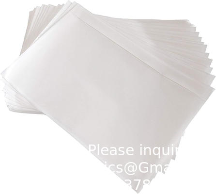 Produit 7.5&quot; x 5.5&quot; adhésif transparent Liste d'emballage / étiquette d'expédition Enveloppes (200 paquets)