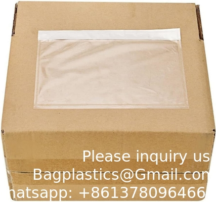 Produit 7.5&quot; x 5.5&quot; adhésif transparent Liste d'emballage / étiquette d'expédition Enveloppes (200 paquets)