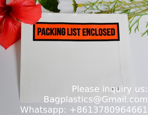 Produit 7.5&quot; x 5.5&quot; adhésif transparent Liste d'emballage / étiquette d'expédition Enveloppes (200 paquets)