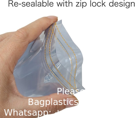 Sacs anti-statiques à verrouillage, 5,9 x 7,9 pouces Sacs en plastique statiques pour carte mère SSD HDD Ordinateur électronique
