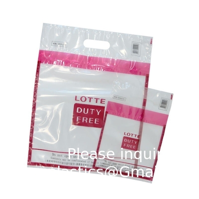 Logo personnalisé Taille ICAO Fabricant Sacs de preuve anti-altération Sécurité scellé Shopping Steb Duty Free