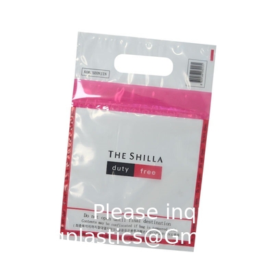 Logo personnalisé Taille ICAO Fabricant Sacs de preuve anti-altération Sécurité scellé Shopping Steb Duty Free