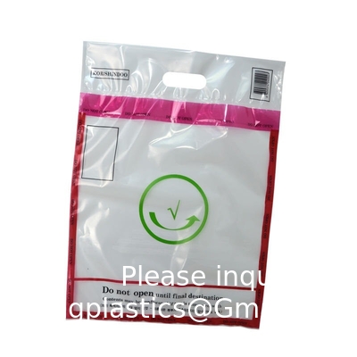 Logo personnalisé Taille ICAO Fabricant Sacs de preuve anti-altération Sécurité scellé Shopping Steb Duty Free