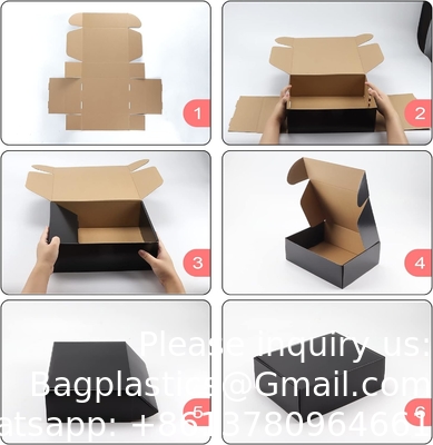 Boîtes d'expédition pour l'envoi d'emballages d'expédition, boîtes en carton ondulé pour l'emballage des petites entreprises