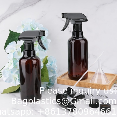 Bouteilles de pulvérisation en plastique Bouteille de pulvérisation vide 16,9 oz/500 ml 2 Pack Bouteilles de pulvérisation lourdes