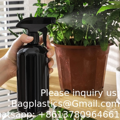 17 Oz Spray Bottle Trigger Bouteilles de pulvérisation vides Récipient rechargeable pour l'eau, les huiles essentielles, les cheveux, le nettoyage
