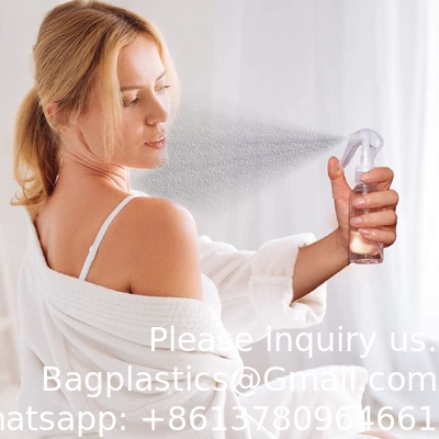 Bouteille de pulvérisation en plastique colorée pour les cheveux Bouteilles de voyage anti-fuite haut de gamme Protection UV sans BPA Multi-usage