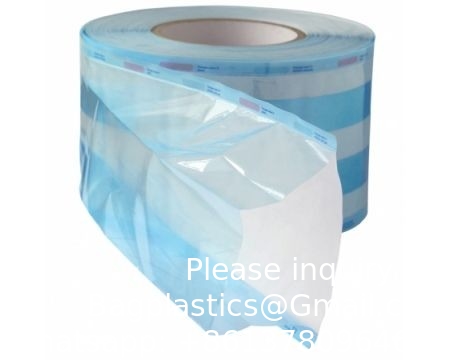 Sacoche d'autoclave Tubes de stérilisation Sacoches pour outils dentaires Tatouage dentaire Ongle auto-selle de stérilisation bobine plate