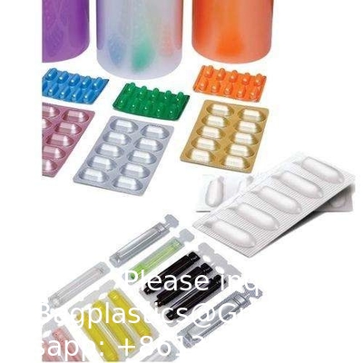 Comprimés de qualité supérieure, capsules de qualité médicale, film en PVC transparent de 0,3 mm, film pharmaceutique en PVC/film stratifié pour animaux