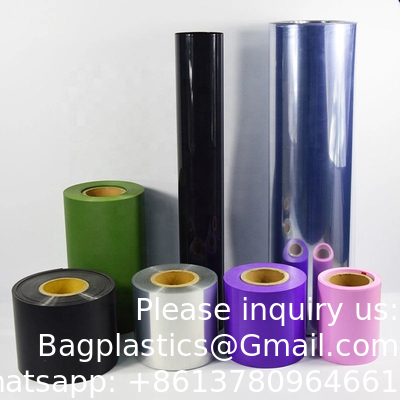 Comprimés de qualité supérieure, capsules de qualité médicale, film en PVC transparent de 0,3 mm, film pharmaceutique en PVC/film stratifié pour animaux